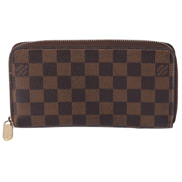 Louis Vuitton Zippy Wallet Damier Ebene N41661 Canvas - Picture 1 of 6